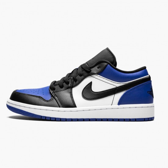 PK Shoes Air Jordan 1 Low Royal Toe Sport Royal/Black/White CQ9446-400