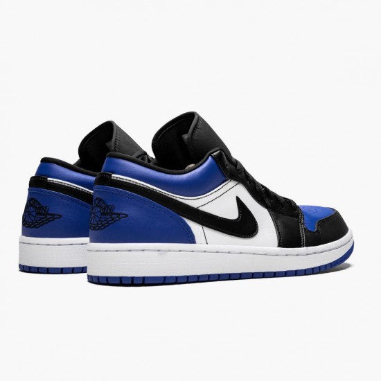 PK Shoes Air Jordan 1 Low Royal Toe Sport Royal/Black/White CQ9446-400