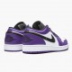 PK Shoes Air Jordan 1 Retro Low Court Purple Court Purple/Black White 553558-500