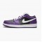 PK Shoes Air Jordan 1 Retro Low Court Purple Court Purple/White-Black 553558-501