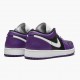 PK Shoes Air Jordan 1 Retro Low Court Purple Court Purple/White-Black 553558-501