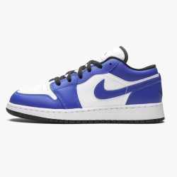 PK Shoes Air Jordan 1 Retro Low Game Royal White/Game Royal Black 553560-124