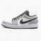 PK Shoes Air Jordan 1 Retro Low Light Smoke Grey Lt Smoke Grey/Gym Red White 553558-030