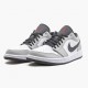 PK Shoes Air Jordan 1 Retro Low Light Smoke Grey Lt Smoke Grey/Gym Red White 553558-030