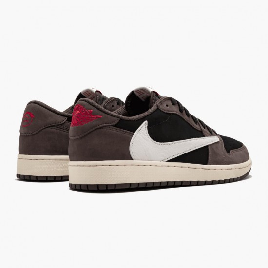 PK Shoes Air Jordan 1 Retro Low OG SP Travis Scott Black/Sail Dark Mocha/Universi CQ4277-001