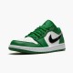 PK Shoes Air Jordan 1 Retro Low Pine Green Pine Green/Black White 553558-301