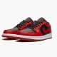 PK Shoes Air Jordan 1 Retro Low Reverse Bred Gym Red/Black Gym Red/White 553558-606