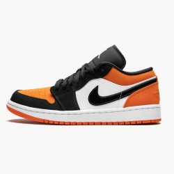 PK Shoes Air Jordan 1 Retro Low Shattered Backboard Black/White Starfish 553558-128