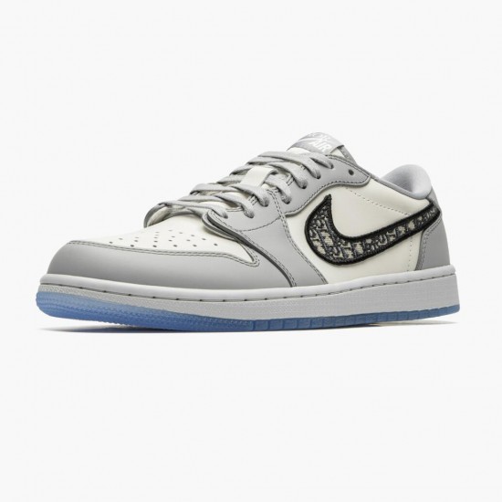 PK Shoes Air Jordan 1 Retro Low Wolf Grey Sail Photoson Dust Wolf Grey/Sail/Photon Dust/White CN8608-002