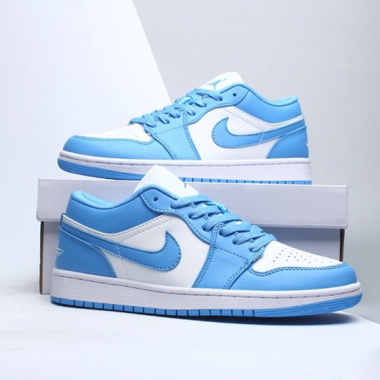 PK Shoes Air Jordan 1 Low UNC University Blue/White AO9944-441