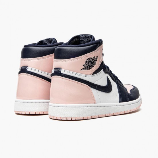 PK Shoes Air Jordan 1 High OG Bubble Gum Atmosphere/White-Laser Pink-Obsidian DD9335-641