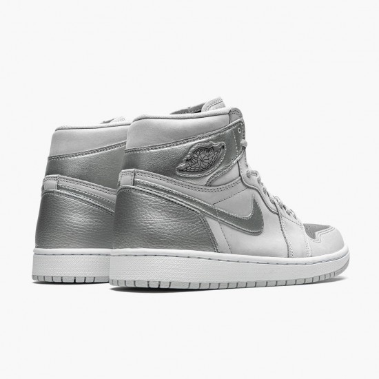 PK Shoes Air Jordan 1 High OG CO.JP Neutral Grey Neutral Grey/White Metallic Si DC1788-029