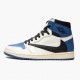 PK Shoes Air Jordan 1 High OG SP Fragment x Travis Scott Sail/Black-Military Blue-Shy Pink DH3227-105