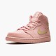 PK Shoes Air Jordan 1 Mid Coral Gold Coral StardustClub/Gold/Black 852542-600