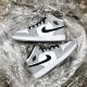 PK Shoes Air Jordan 1 Mid Light Smoke Grey Light Smoke Grey/Black/White 554724-092