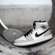 PK Shoes Air Jordan 1 Mid Light Smoke Grey Light Smoke Grey/Black/White 554724-092