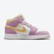 PK Shoes Air Jordan 1 Mid SE GS Arctic Pink Light Arctic Pink/University Gold/White DC9517-600