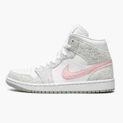 PK Shoes Air Jordan 1 Mid SE Light Iron Ore Light Iron Ore/Atmosphere/White DN4045-001