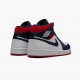 PK Shoes Air Jordan 1 Mid SE USA White/Midnight Navy/Varsity Red 852542-104