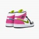 PK Shoes Air Jordan 1 Mid White Black Cyber Pink White/Black/Cyber Pink CZ9834-100