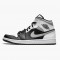 PK Shoes Air Jordan 1 Mid White Shadow Black/White/Lt Smoke Grey 554724-073