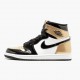 PK Shoes Air Jordan 1 Retro Gold Toe Black/Metallic Gold/Summit Whi 861428-007