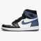 PK Shoes Air Jordan 1 Retro High Blue Moon Summit White/Blue Moon-Black 555088-115