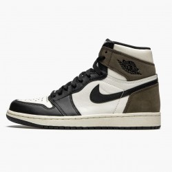 PK Shoes Air Jordan 1 Retro High Dark Mocha Sail/Dark Mocha Black/Black 555088-105