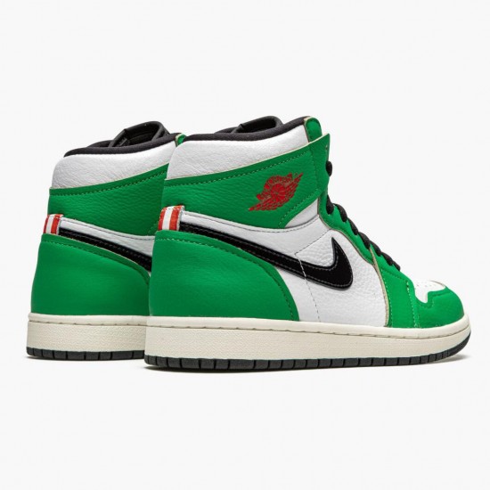 PK Shoes Air Jordan 1 Retro High Lucky Green Lucky Green/White/Sail/Black DB4612-300