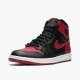 PK Shoes Air Jordan 1 Retro High OG Banned Bred Black/Varsity Red-White 555088-001