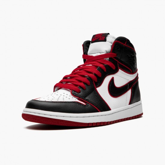 PK Shoes Air Jordan 1 Retro High OG Bloodline Black/Gym Red/White 555088-062