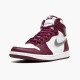 PK Shoes Air Jordan 1 Retro High OG Bordeaux Bordeaux/White/Metallic Silver 555088-611