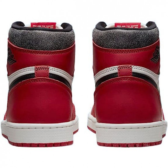 PK Shoes Air Jordan 1 Retro High OG Chicago Lost and Found Varsity Red/Black-Sail-Muslin DZ5485-612