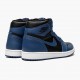 PK Shoes Air Jordan 1 Retro High OG Dark Marina Blue Dark Marina Blue/Black-White 555088-404