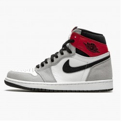 PK Shoes Air Jordan 1 Retro High OG Light Smoke Grey White/Black/Light Smoke Grey V 555088-126