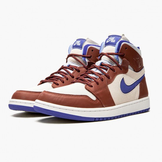 PK Shoes Air Jordan 1 Zoom CMFT Team Red Team Red/Sail-Hyper Royal CT0979-104