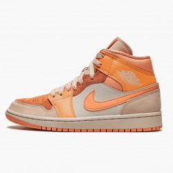 PK Shoes Air Jordan 1 Mid Apricot Orange Apricot Agate Terra Blush Atomic Orange/Apricot Agate/Terra Blush DH4270-800