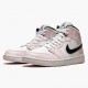 PK Shoes Air Jordan 1 Mid Barely Rose Barely Rose/White/Black BQ6472-500