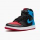 PK Shoes Air Jordan 1 High OG UNC To Chicago Black/Dark Powder Blue/Gym Red CD0461-046