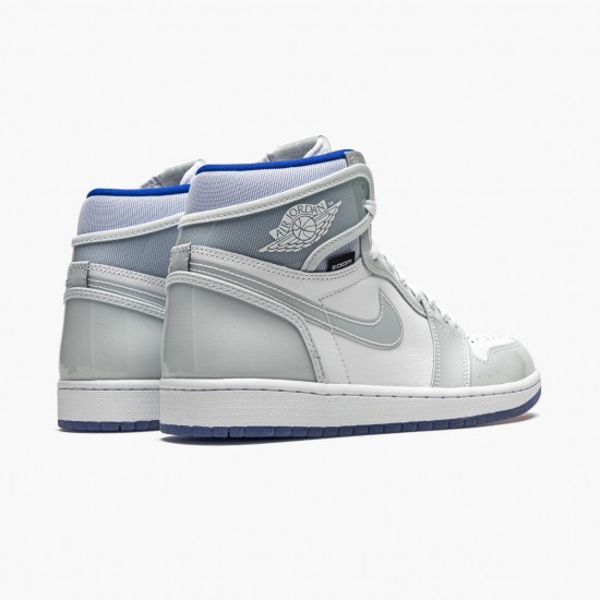 PK Shoes Air Jordan 1 High Zoom Racer Blue Whit/White-Racer Blue CK6637-104