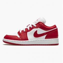 PK Shoes Air Jordan 1 Low Gym Red/White Gym Red/Gym Red White 553560-611