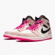 PK Shoes Air Jordan 1 Mid Crimson Tint Crimson Tint/Hyper Pink/Black 852542-801