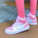 PK Shoes Air Jordan 1 Mid Digital Pink Digital Pink/White Pink/Foam Sail CW5379-600