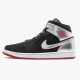 PK Shoes Air Jordan 1 Mid Johnny Kilroy Black/Gym Red/Metallic Silver 554724-057