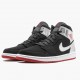 PK Shoes Air Jordan 1 Mid Johnny Kilroy Black/Gym Red/Metallic Silver 554724-057