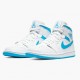 PK Shoes Air Jordan 1 Mid UNC University Blue/White BQ6472-114