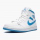 PK Shoes Air Jordan 1 Mid UNC University Blue/White BQ6472-114