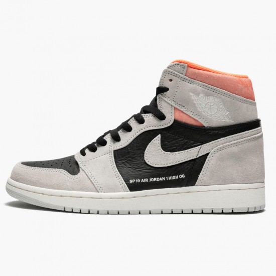 PK Shoes Air Jordan 1 Retro High Neutral Grey Neutral Grey/Black 555088-018