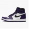 PK Shoes Air Jordan 1 Retro High OG Court Purple Court Purple/White-Black 555088-500