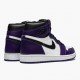 PK Shoes Air Jordan 1 Retro High OG Court Purple Court Purple/White-Black 555088-500